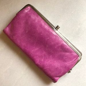 Hobo Lauren Wallet, pink/purple